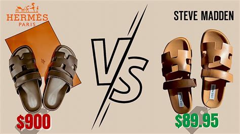 steve madden h sandals vs hermes|hermes chypre sandals dupes.